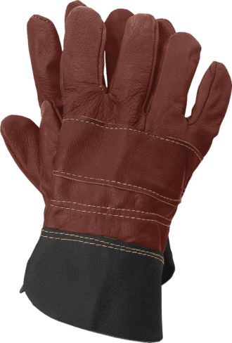 Kožené rukavice MAXI BROWN