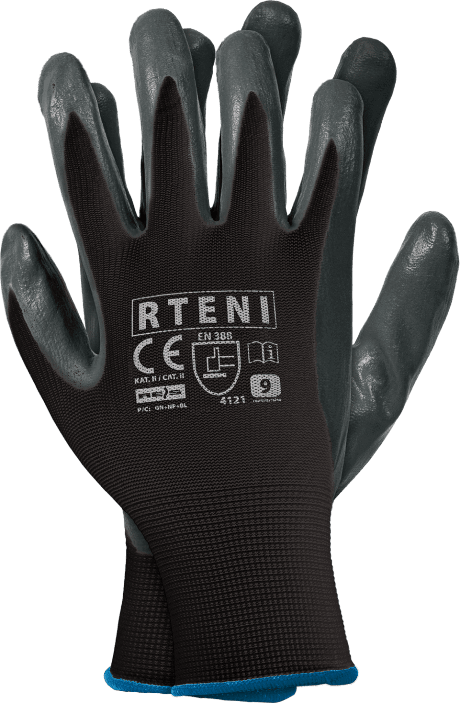 Pracovné rukavice NITRENI BLACK