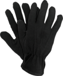 Pracovné rukavice s terčíkmi MICRON BLACK