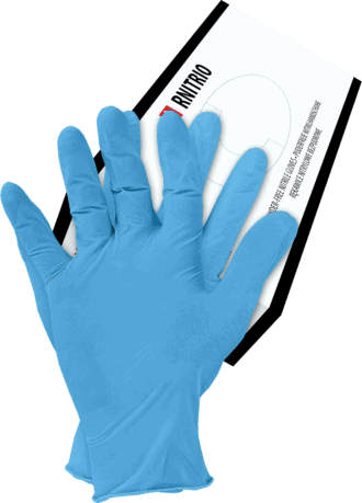 Jednorázové chirurgické pracovné rukavice 100ks NITRYL