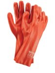 Gumené rukavice pracovné PVC 35 cm