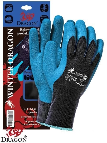 Máčané zimné rukavice TAGER WIN pracovné