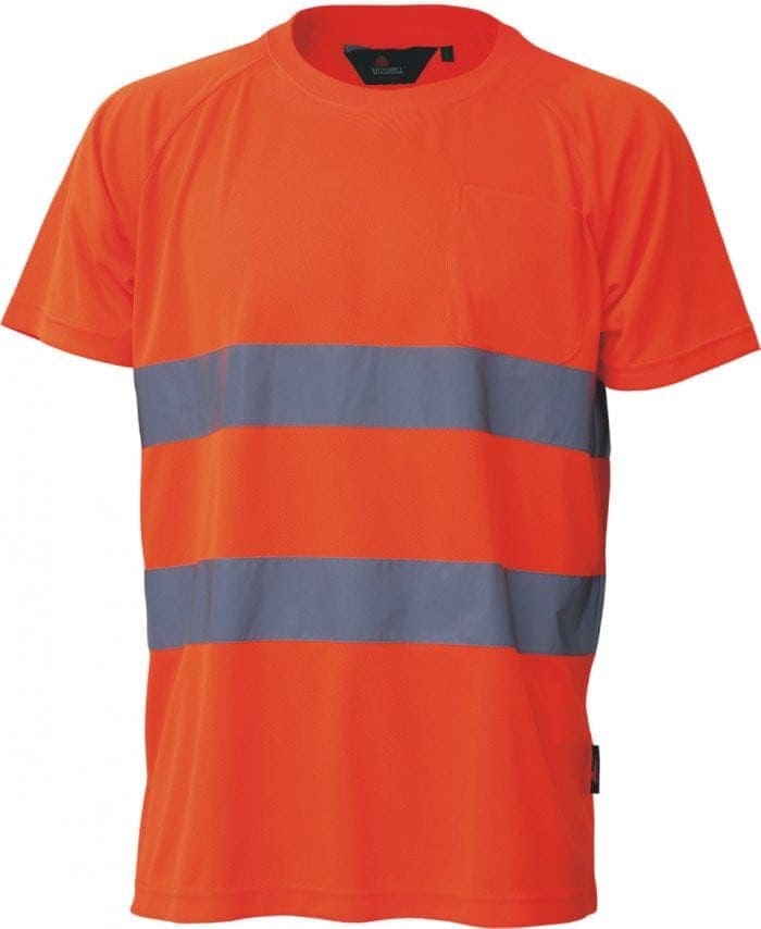 Reflexné pracovné tričko VIZWELL TS01B