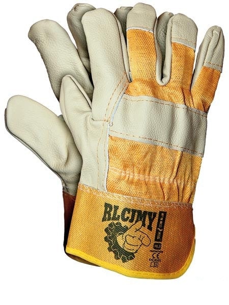 Pracovné rukavice žlté BONY