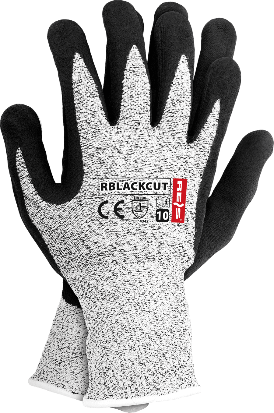 Protiporézne rukavice BLACK CUT 3