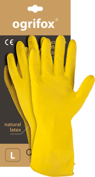 Pracovné rukavice gumené LATEX OX