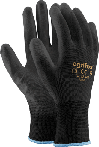 Máčané pracovné rukavice REPO OX BLACK