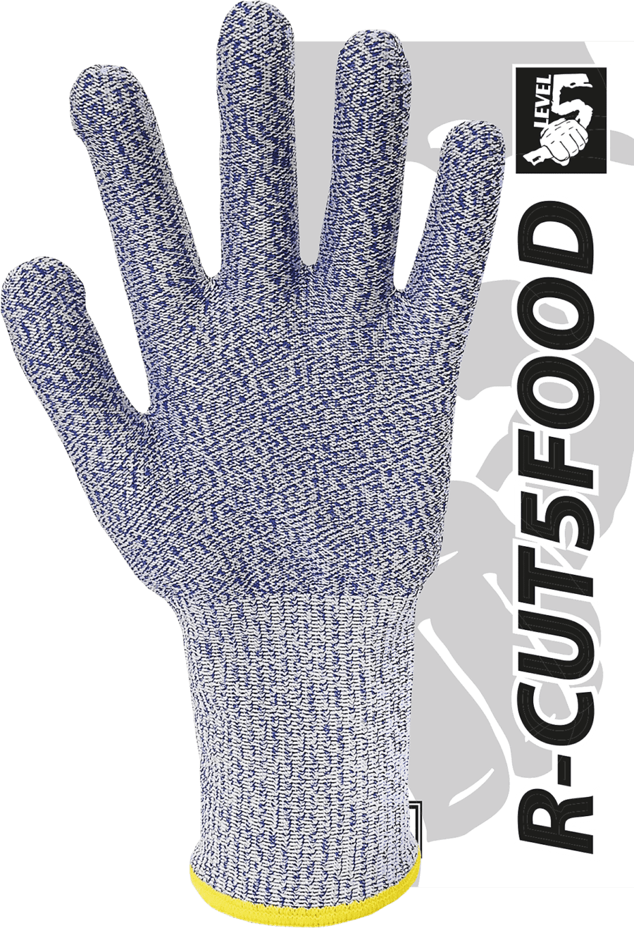 Protiporézne pracovné rukavice FOOD CUT 5 1ks