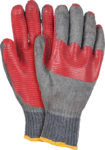 Pracovné rukavice máčané NICK RED