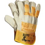 Pracovné rukavice žlté BONY