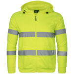 Reflexná mikina s kapucňou na zips PRO HIVIS