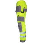 Reflexné montérky PROFI HIVIS GREY GELB
