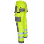 Reflexné montérky PROFI HIVIS GREY GELB