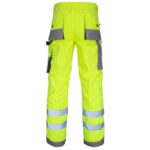 Reflexné montérky PROFI HIVIS GREY GELB