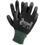 Pracovné rukavice máčané v PU REPO BLACK