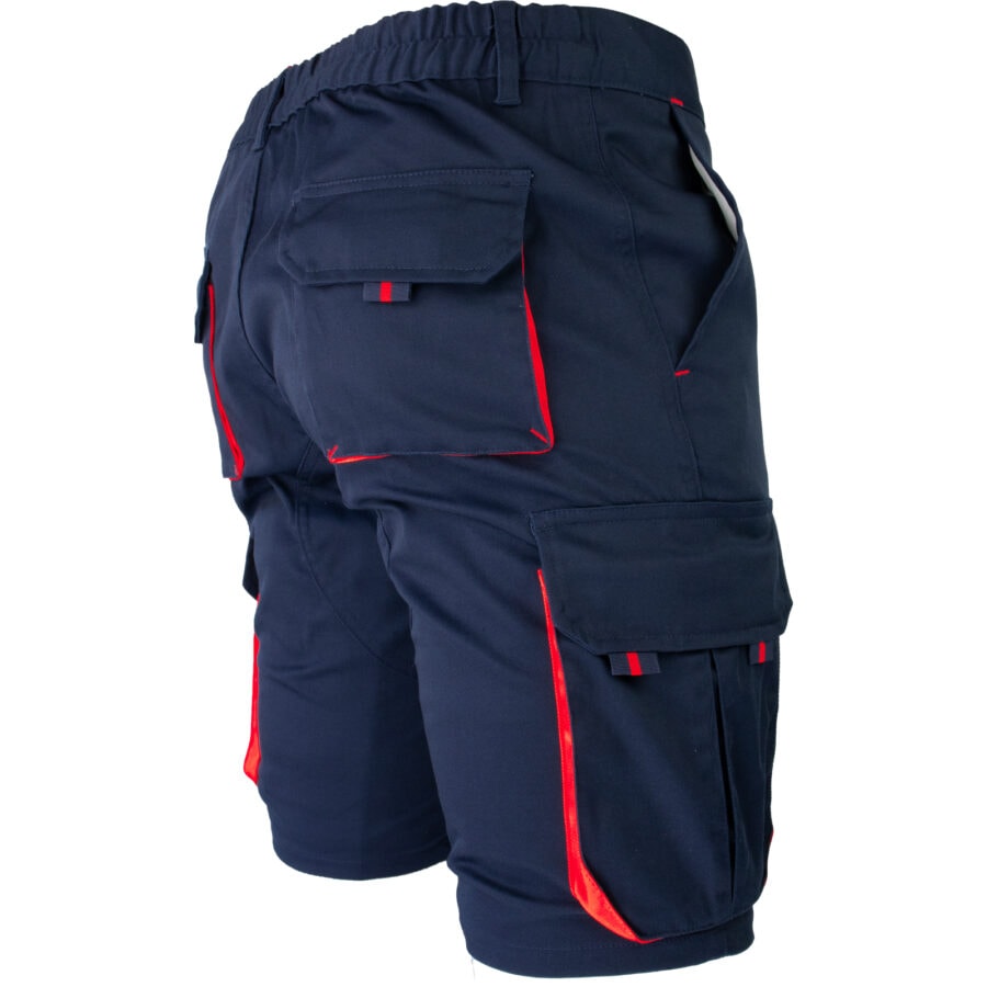 Montérkové kraťasy s elastanom MANNLAND NAVY