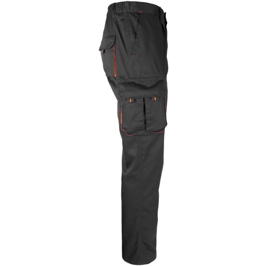 Pracovné nohavice s elastanom MANNLAND BLACK