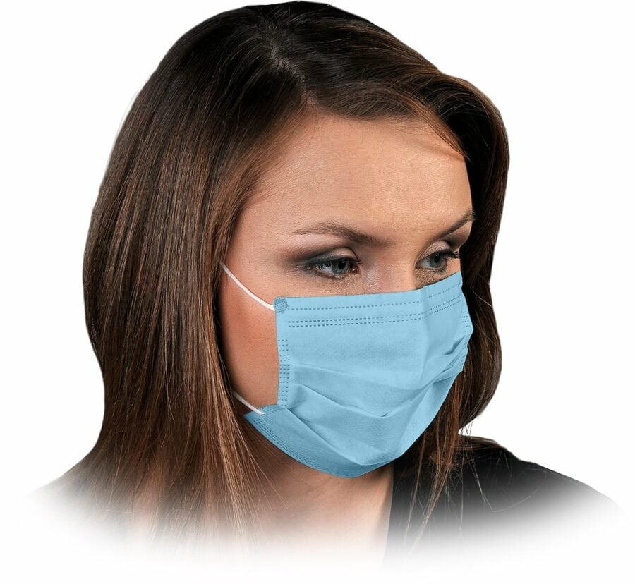 Hygienické rúška LOOP Modré 10ks balenie