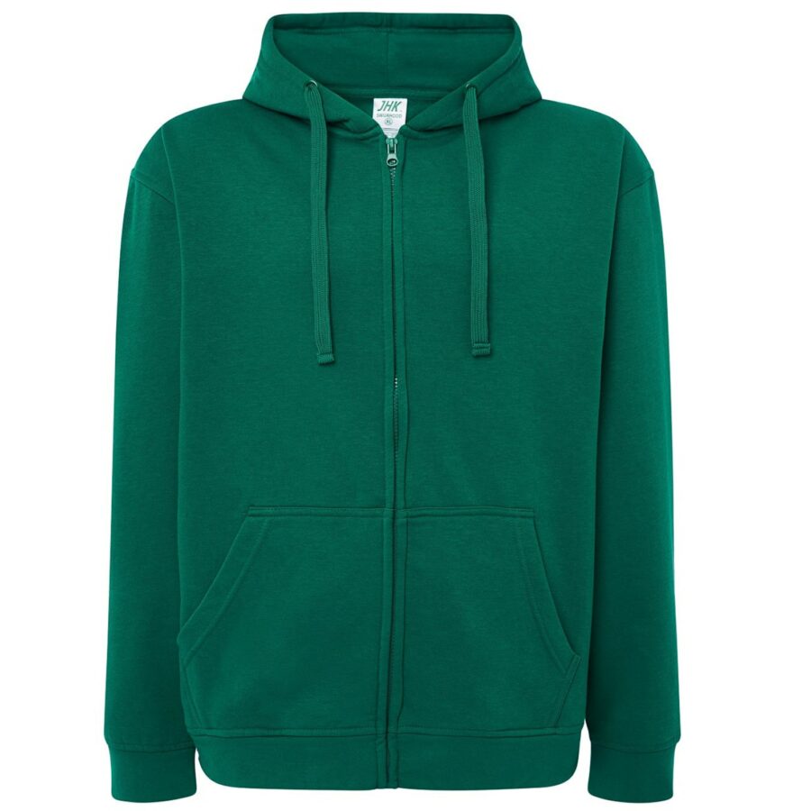 Pracovná mikina s kapucňou na zips JHK 290 g