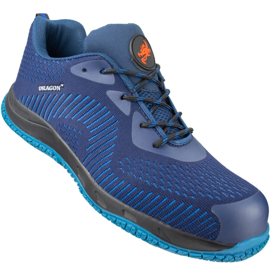 Tenisková bezpečnostná obuv DRAGON® CAMP S1P blue