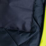 Reflexná zimná bunda bomber ROAD YELLOW