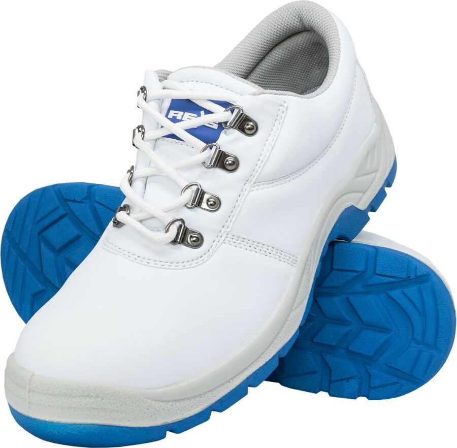 Biela pracovná obuv FOOD LOW BLUE SB 195233