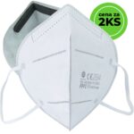 Respirátor HALF bez výdychového ventilu FFP2 cena za 2ks
