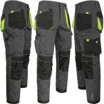 Pracovné montérky do pása PROFI DARK GELB 2.0