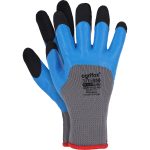 Máčané zimné pracovné rukavice BLUWIN GREY
