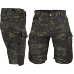 Taktické nohavice kraťasy Tactical Guard MAGOT BLACK