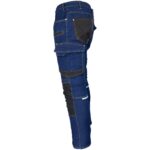 Pracovné rifľové nohavice strečové JEANS STRETCH BLUE