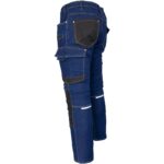 Pracovné rifľové nohavice strečové JEANS STRETCH BLUE