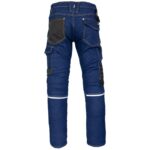 Pracovné rifľové nohavice strečové JEANS STRETCH BLUE