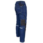 Pracovné rifľové nohavice strečové JEANS STRETCH BLUE