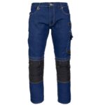 Pracovné rifľové nohavice strečové JEANS STRETCH BLUE