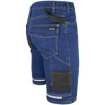 Pracovné rifľové kraťasy strečové JEANS STRETCH BLUE