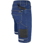 Pracovné rifľové kraťasy strečové JEANS STRETCH BLUE