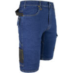 Pracovné rifľové kraťasy strečové JEANS STRETCH BLUE