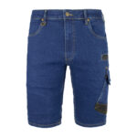 Pracovné rifľové kraťasy strečové JEANS STRETCH BLUE