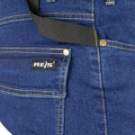 Pracovné rifľové kraťasy strečové JEANS STRETCH BLUE