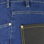 Pracovné rifľové kraťasy strečové JEANS STRETCH BLUE