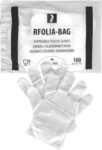 Jednorázové pracovné rukavice FOLIA HDPE 100ks