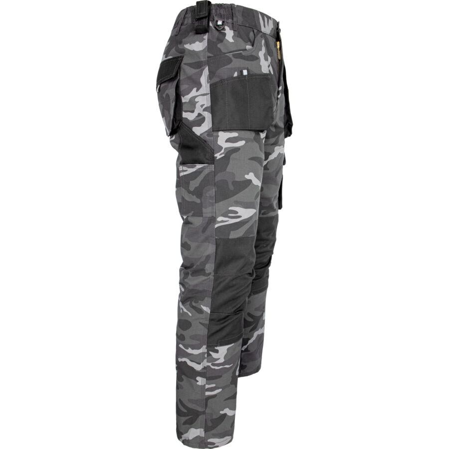 Maskáčové pracovné nohavice do pása FORCE CAMU