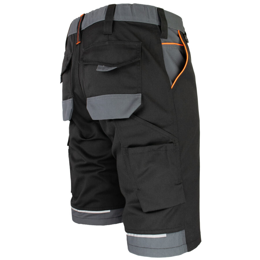 Pracovné monterkové kraťasy PRO BLACK DUAL