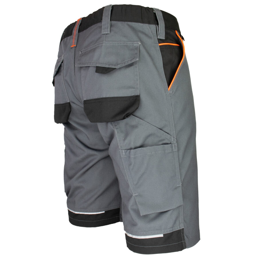 Pracovné monterkové kraťasy PRO GREY DUAL