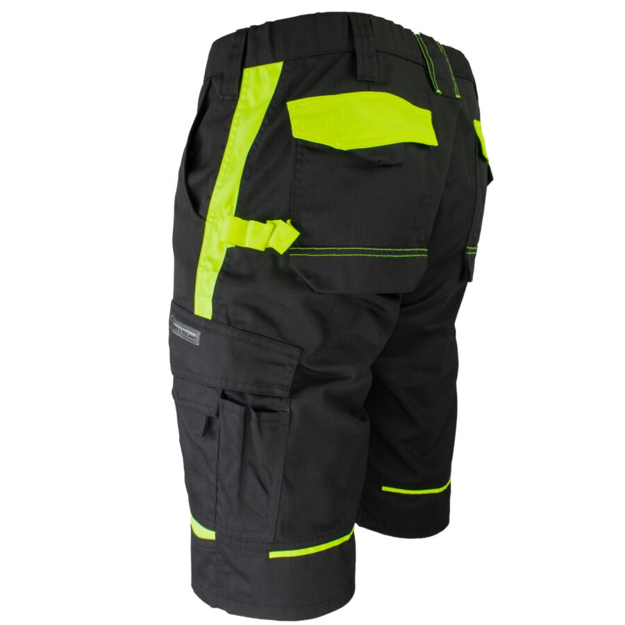 Pracovné monterkové kraťasy TANZO FLUO
