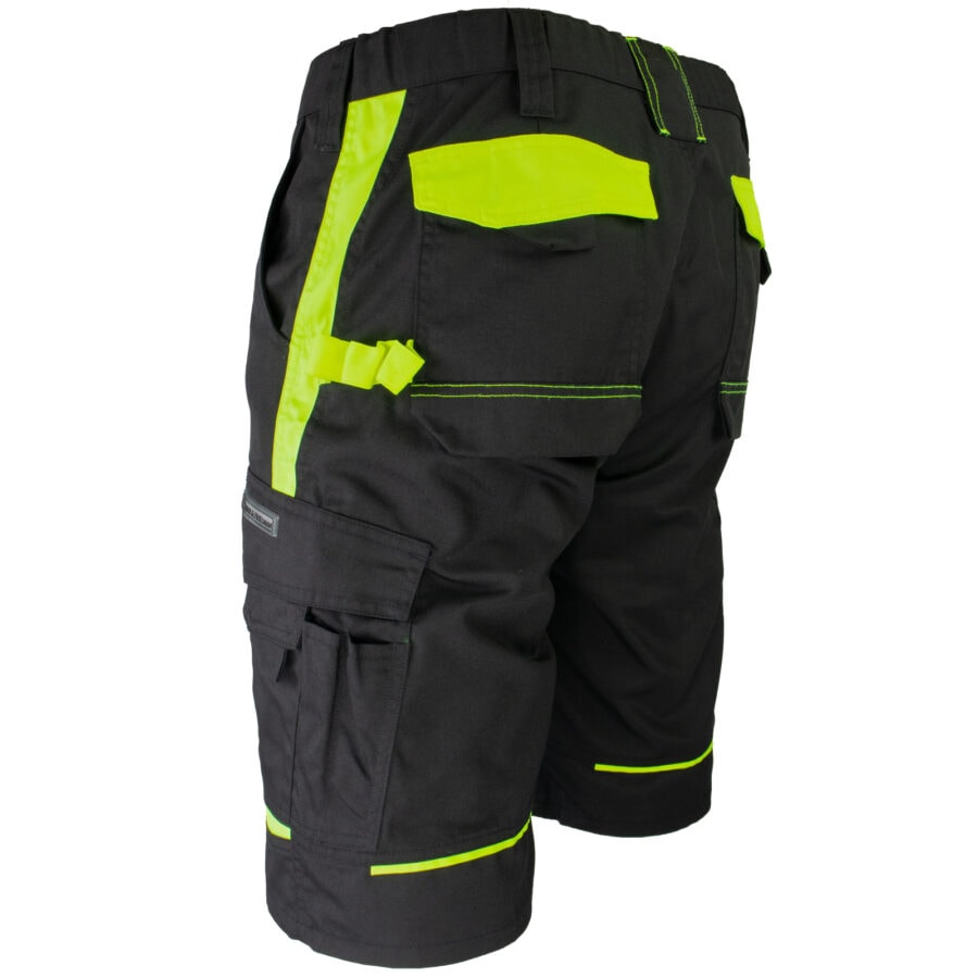 Pracovné monterkové kraťasy TANZO FLUO