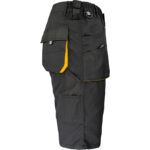 Pracovné kraťasy FORCE BLACK GELB
