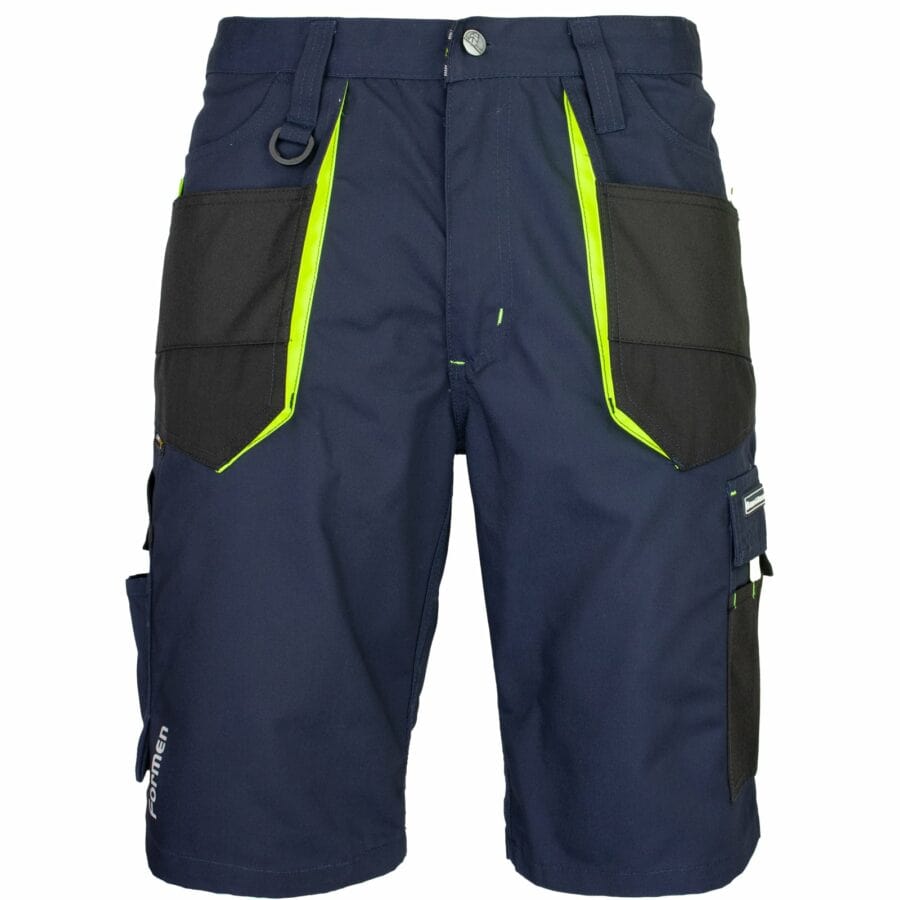 Monterkové kraťasy PROFI NAVY GELB 2.0