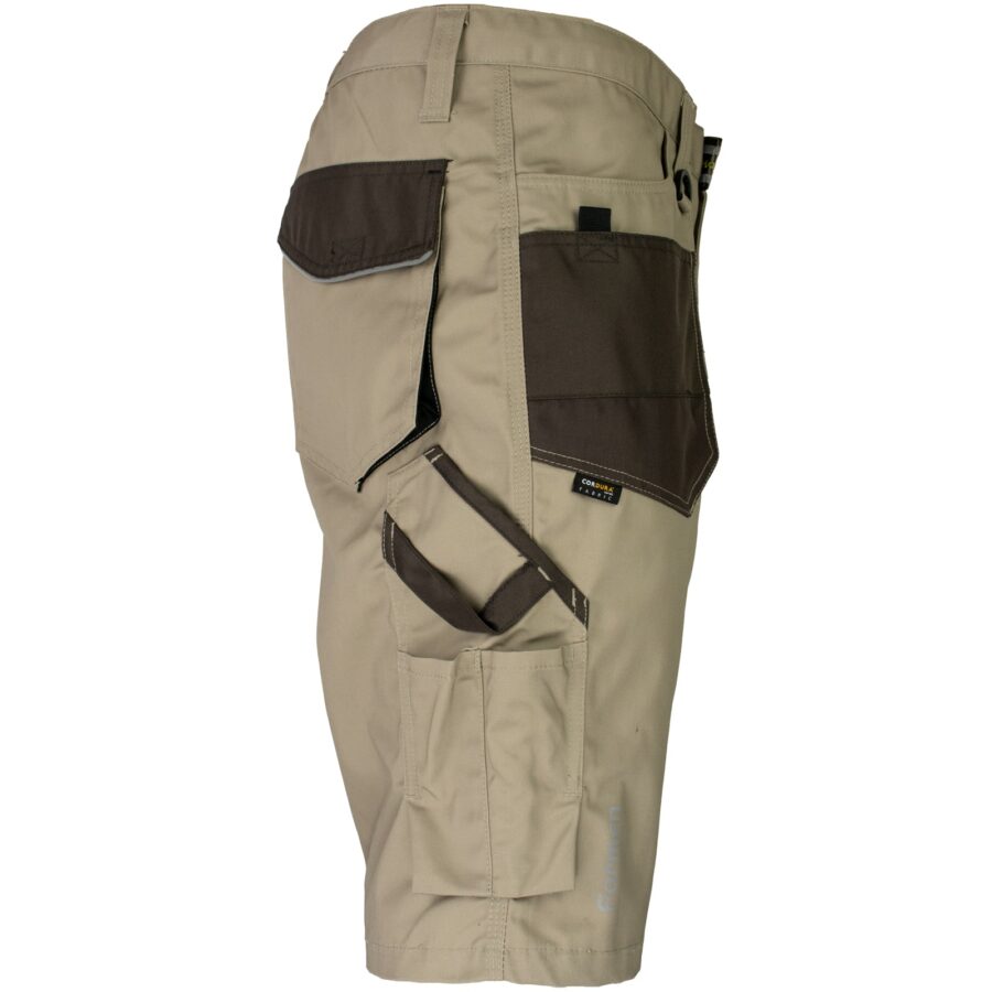Monterkové kraťasy PROFI COOL BROWN 2.0